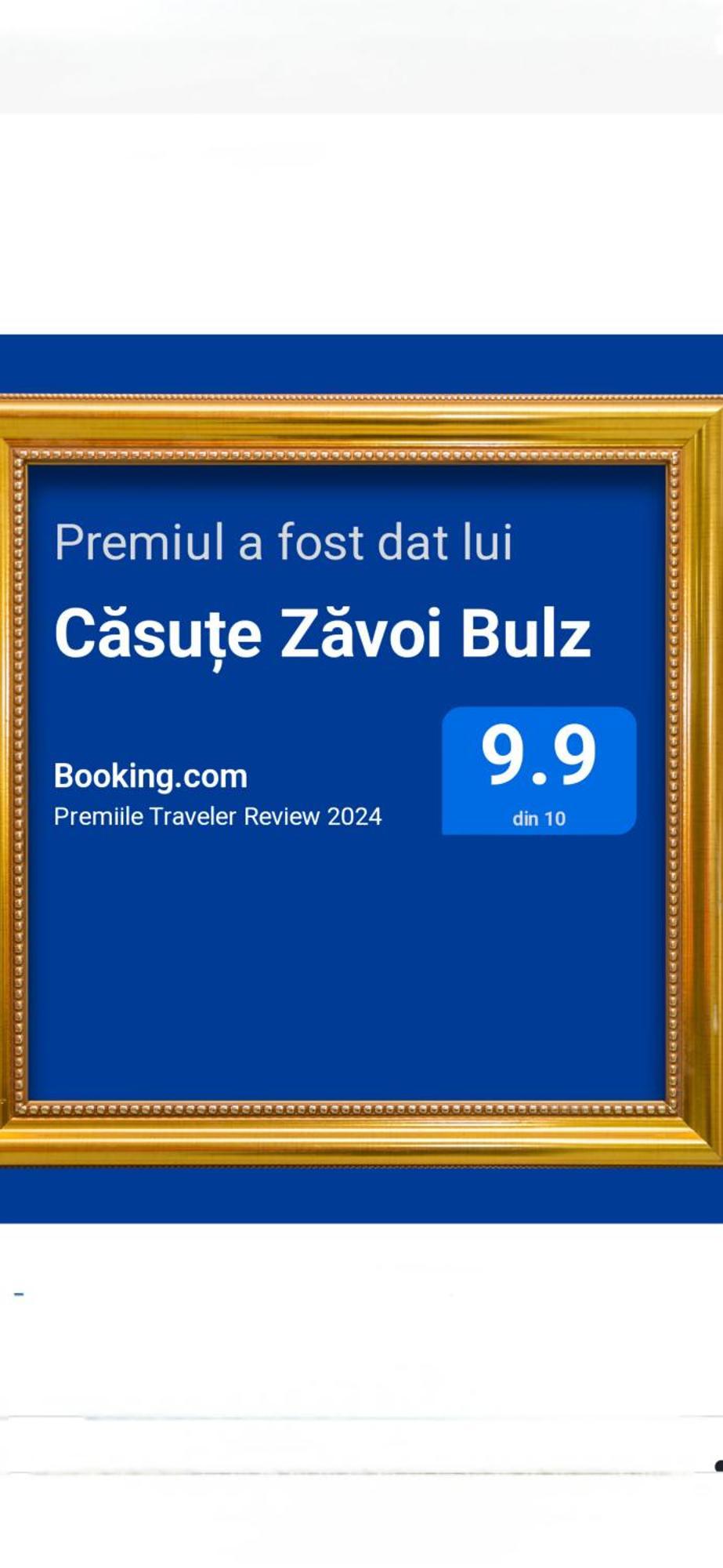 Вилла Casute Zavoi Bulz Экстерьер фото